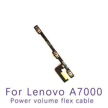 Смяна на захранването ON OFF Превключвател на бутона за сила на звука Flex кабел за Lenovo A7000 K3 ЗАБЕЛЕЖКА K50 T5 K50-T