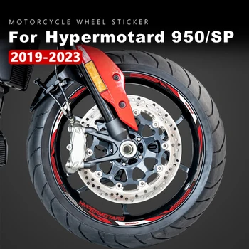 Стикери за мотоциклетни колела Водоустойчив за Ducati Hypermotard 950 Аксесоари Hypermotard 796 821 939 SP 2007-2023 Стикер за джанти