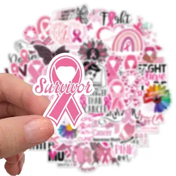 Стикери за осведоменост за рака на гърдата Декоративни стикери за домашно парти за кола Разпространете надежда за пощенските кутии
