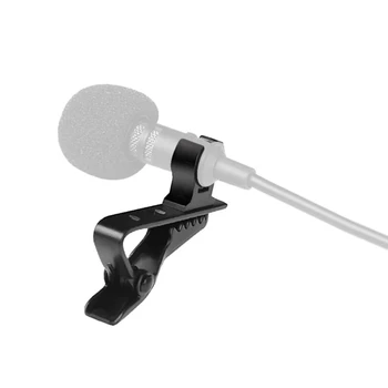 Универсален аксесоар за безжичен микрофон Издръжлив железен клип за Lavalier желязо клип Lavalier слушалки клип микрофон аксесоари