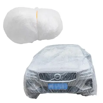 Универсални консумативи Покритие за кола Консумативи за еднократна употреба Защита на автомобила Прозрачни защитни капаци за автомобили Воден прах Устойчив на сняг