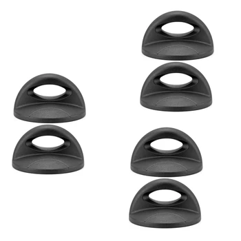 Универсални копчета за подмяна на капака на саксията, топлоустойчиви дръжки за държане на капака на тигана (6 пакета), малки