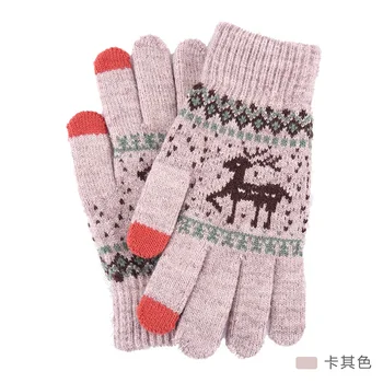 Унисекс зимни термични топли ръкавици ски на открито къмпинг ръкавици спортни ръкавици с пълен пръст