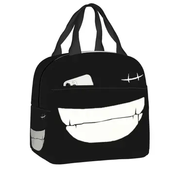 Усмивката на пиратите Luffy топлоизолирани чанти за обяд жени едно парчета преносим обяд мъкна за училище многофункционална кутия за храна