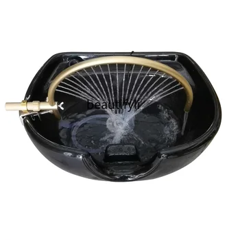 Фризьорски салон Flushing Bed Mobile Water Circulation Head Massager Flush Shampoo Chair Add Head Soup Hydrotherapeutor