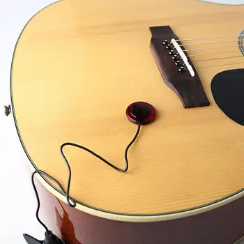 акустична китара пикап пиезо контакт пикап преобразувател за китара укулеле цигулка мандолина банджо микрофон банджо аксесоари