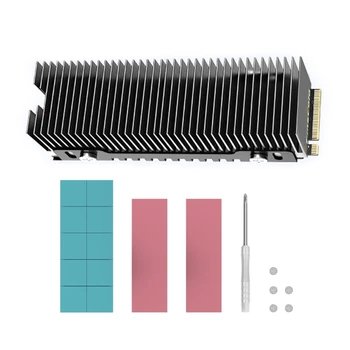 за .2 SSD радиатор охлаждане термична подложка M2 NVME 2280 твърд диск охладител радиатор разсейване на топлината за Deskto
