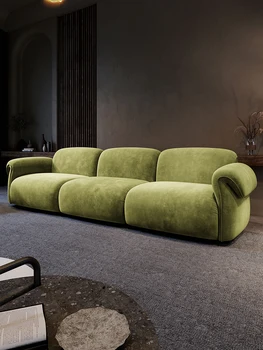 италиански луксозен диван от плат прост модерен хол онлайн знаменитост 2023 нов скандинавски диван висококачествен диван.