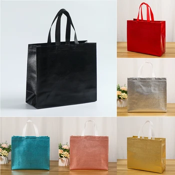 нетъкан текстил пазарска чанта за хранителни стоки чанта градиент сгъваема чанта еко чанта за вкъщи чанта водоустойчив съхранение многократна употреба пазаруване торбичка