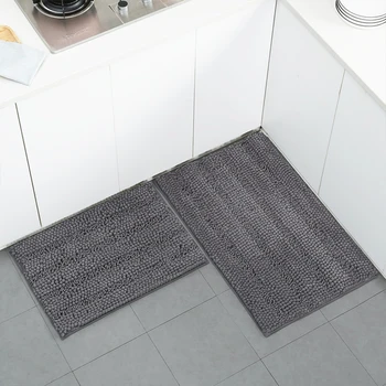 полиестерни многофункционални килими за баня Универсални и адаптивни за баня Стилни подови постелки