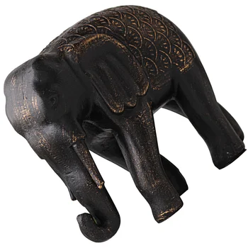 смола слон фигурка реколта слон орнамент десктоп слон статуя