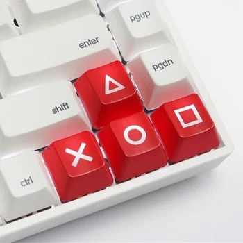 червен черен клавиш стрелка WASD подсветка Keycap OEM профил Keycap за Cherry MX Механична клавиатура Персонализирана клавиатура за игри Клавиатура Key Cap