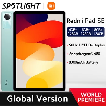 【Световна премиера】Redmi Pad SE Xiaomi Глобална версия Mi таблет 90Hz 11